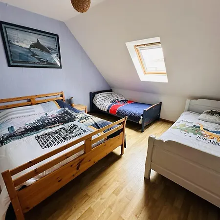 Hébergement de vacances - Meuvaines - Maison Bord De - Jardin - 100m